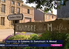 Reportage de FR3 au Domaine de Montflix